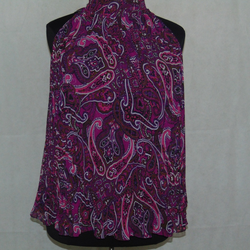 INC INTERNATIONAL CONCEPT BLOUSE PAISLEY SIZE 18W